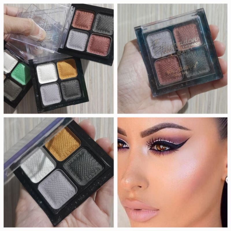 Eyeshadow Pallete Make Up Set Makeup Kosmetik Kecantikan Mata