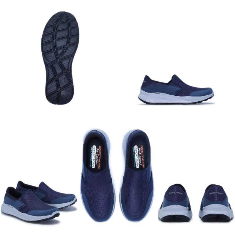 Skechers EQUALIZER 5.0 Men's Sneakers Shoes - Navy & Brown