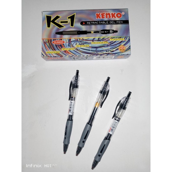 

Gel pen kenko k-1 0.5mm 12pcs
