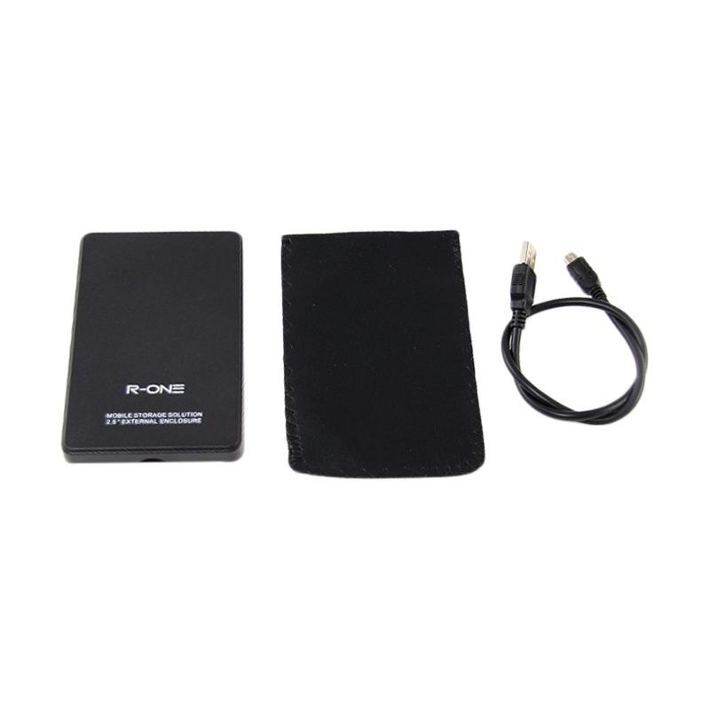 Tempat Enclosure R-ONE HAYABUSA Casing Hardisk Laptop External HDD Case 2.5&quot; SATA USB 2.0