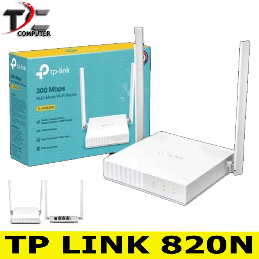 Wireless Router TP-LINK TL-WR 820N 300mbps Wifi Router