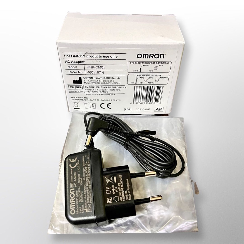 ADAPTOR ORIGINAL OMRON HHP-CM01 / AC ADAPTER KHUSUS PRODUK TENSIMETER OMRON