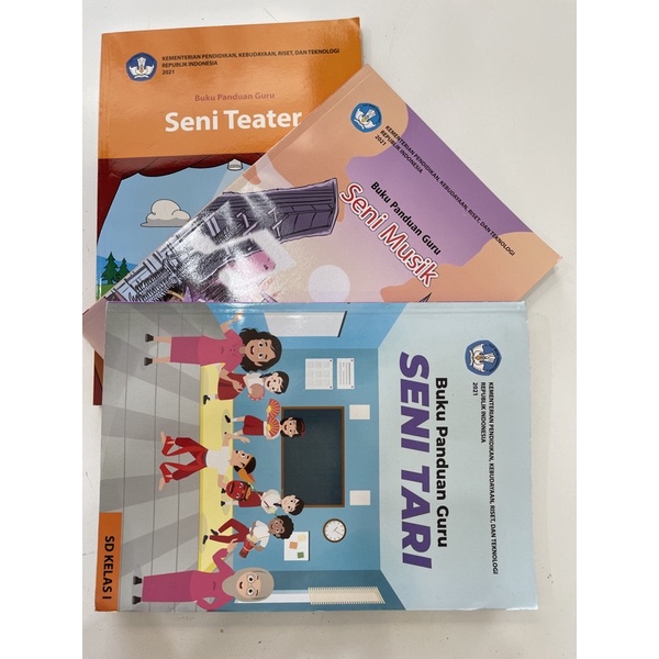 BUKU GURU SENI & PJOK KURIKULUM MERDEKA UNTUK SD (DIKBUD)