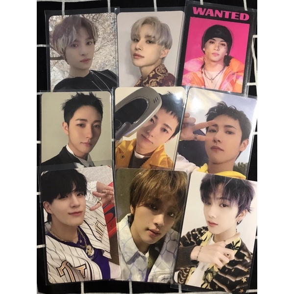 [OFFICIAL] PHOTOCARD NCT 127 STICKER DREAM RELOAD HOT SAUCE GLITCH MODE BEATBOX WAY V ATW JUNGWOO MA