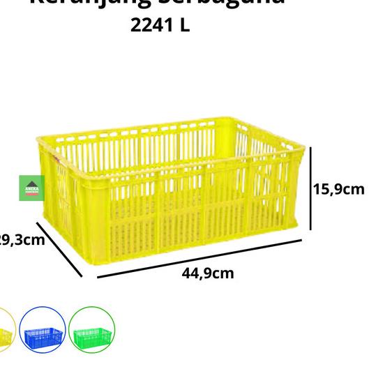 

Green Leaf Container Keranjang Industri 2241 L - Kuning