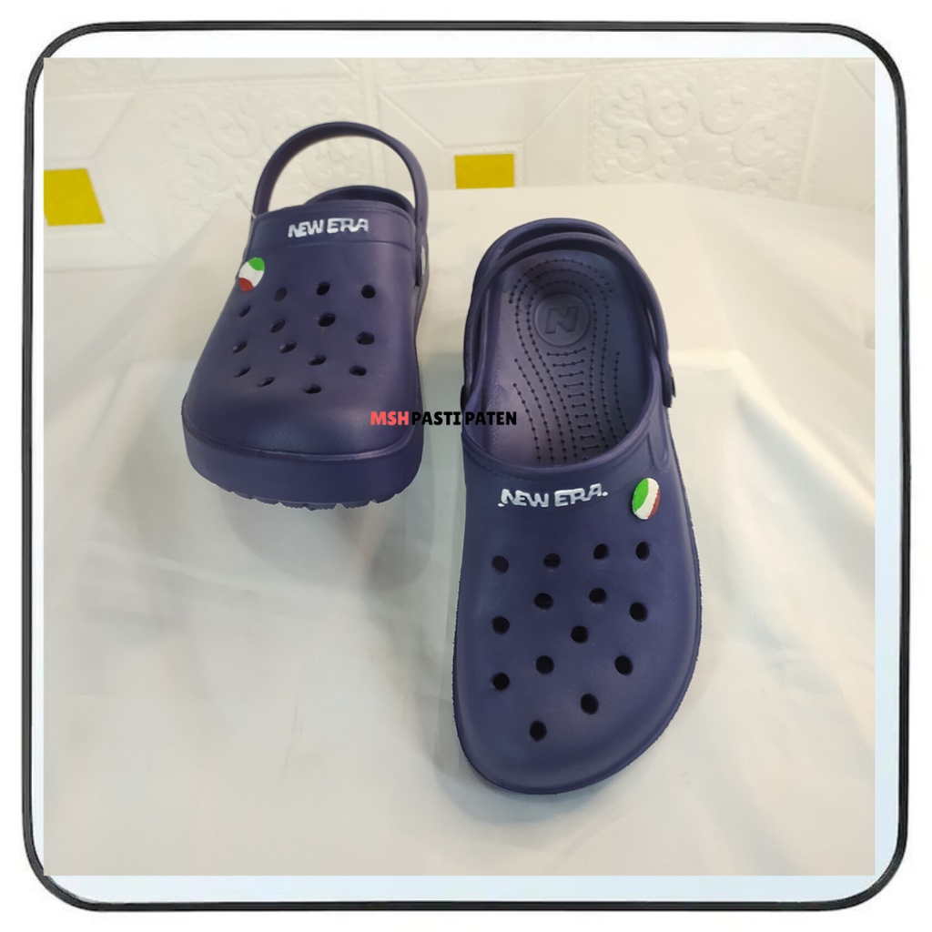 New Era Mb7017 Sandal Baim Karet Terbaru Pria Sandal Nakes Sandal Kodok