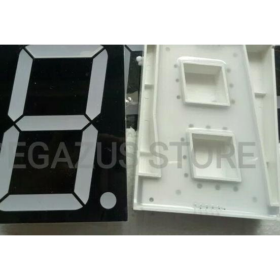 Seven Segment 5 Inch CA Red Seven Segment 5" Merah 7 Segment 5 In Red