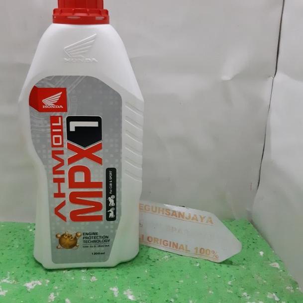 Oli Honda AHM OIL MPX 1 1200 ML / 1.2 liter 10W-30 SL JASO MA