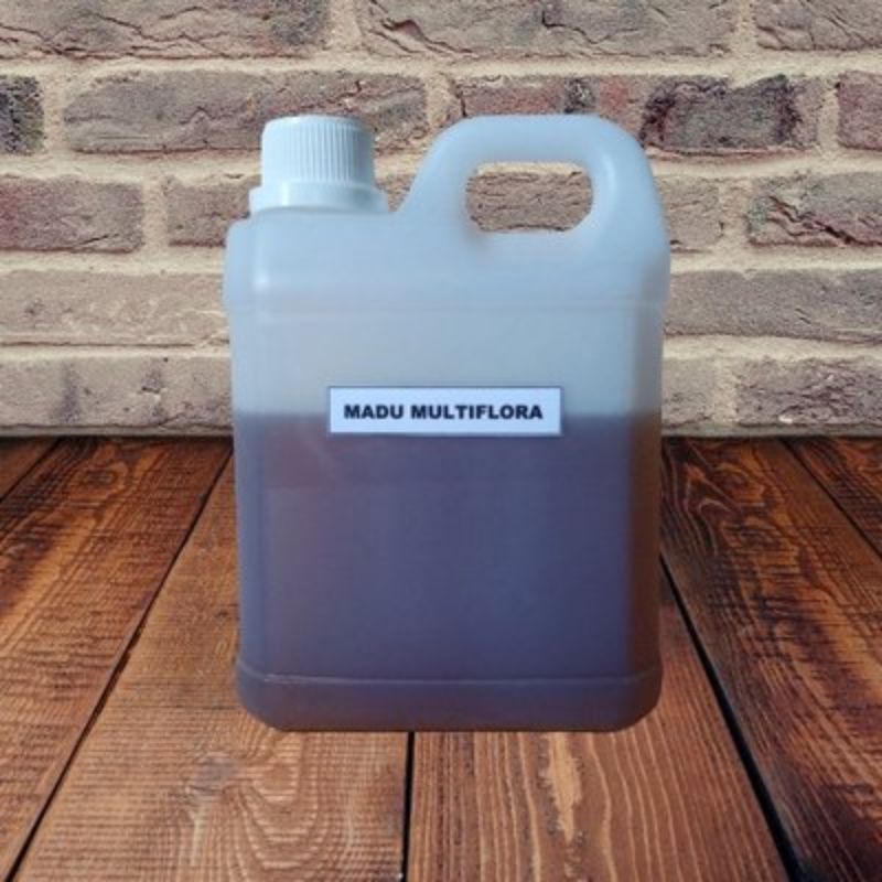 

madu multiflora kemasan 1 kg madu mentah raw honey