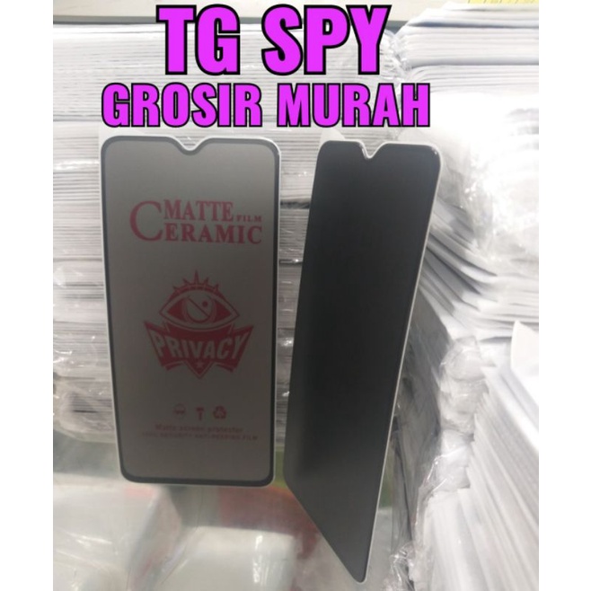 anti gores TEMPERED GLASS CERAMIC MATTE PRIVACY SPY SAMSUNG A20, A22 4G, A30, A30S, A31, A32 4G, A33, A50, A50S, M10S, M20S, M21, M21S, M22, M30, M31, M32, VIVO Y11, Y12, Y12I, Y15, Y17, T1 PRO, S1, S1 PRO, V20, V20 SE, V21 4G, V21 5G, V23E, V25, V25E