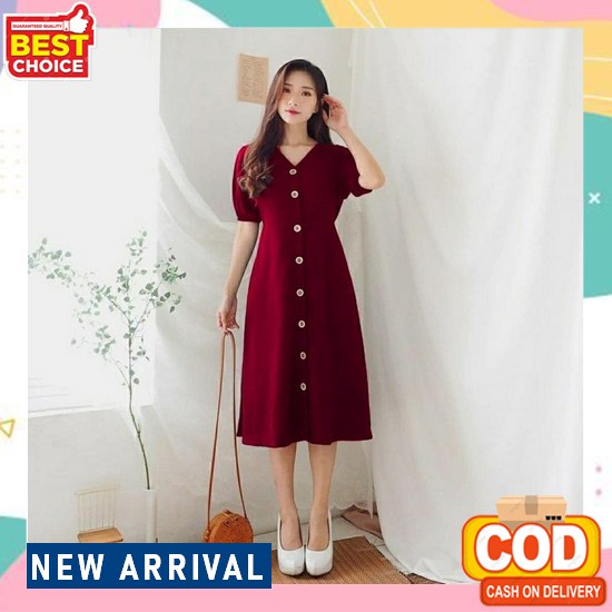 Dress Pesta Dress Kombi Batik Gadia - 5 Dress Natal Dres Formal Dress Batik Gaun Gereja Murah Natal 