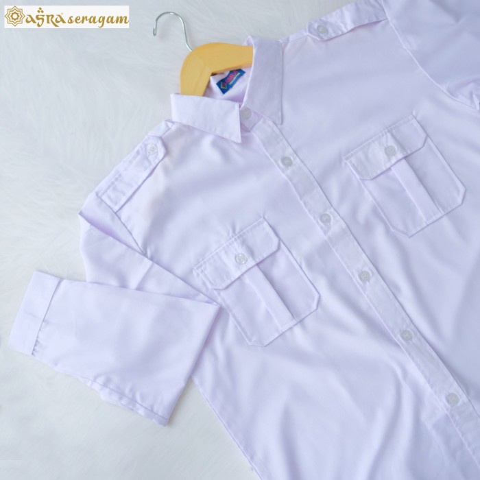 Seragam Putih Pns Pria Wanita-Baju Pdh-Baju Paskibra