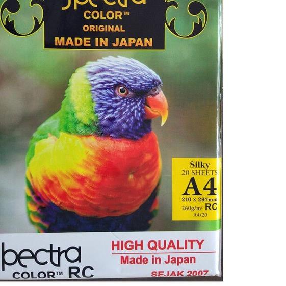 

Photo Paper Silky Spectra 260GSM High Quality