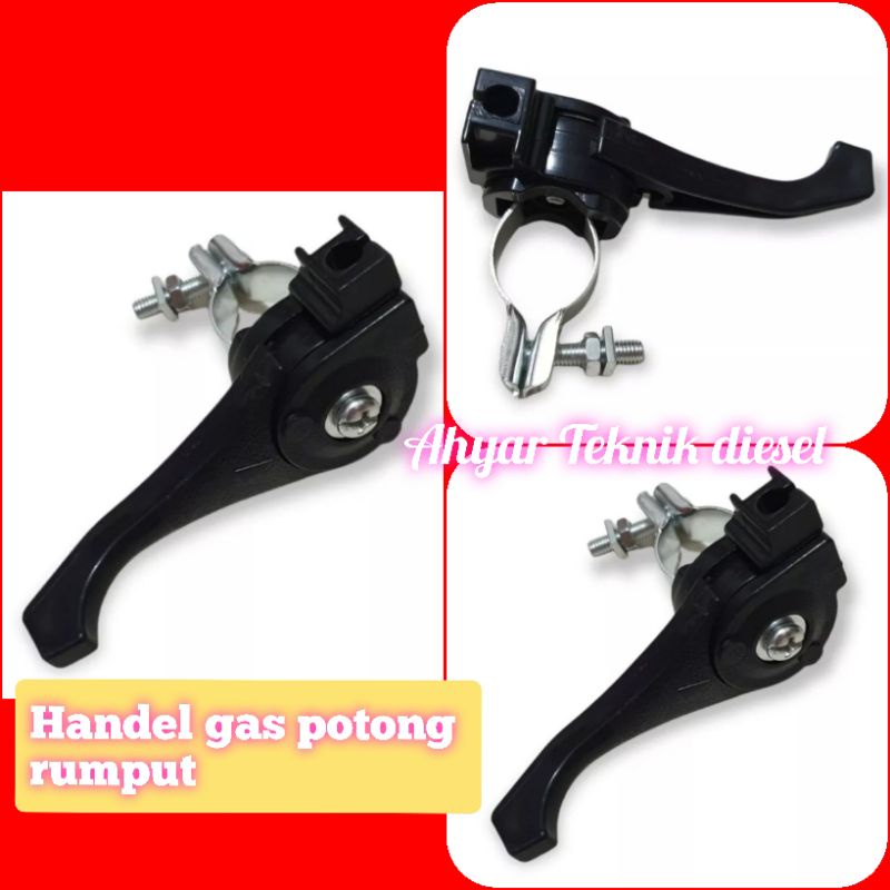 handel gas potong rumput 328/318 ,throtel lever Assy 318