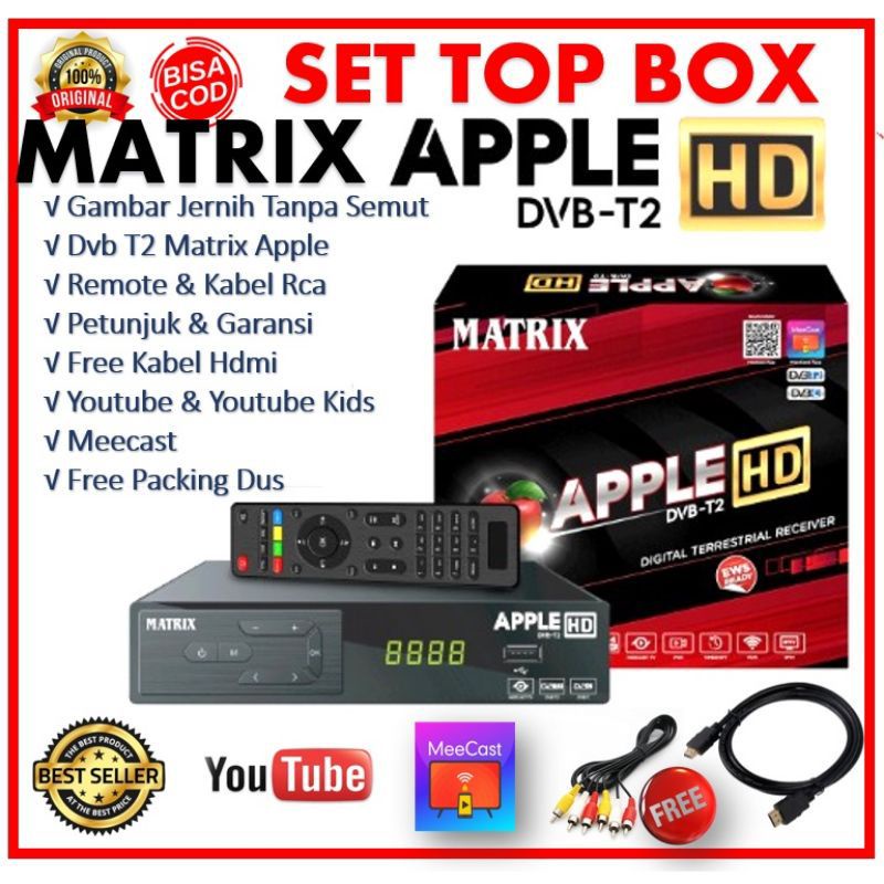 SET TOP BOX MATRIX APPLE