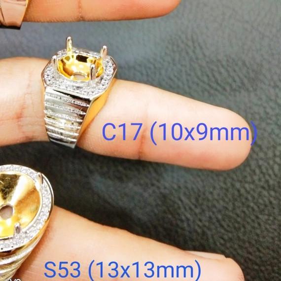 Ring Cincin Emban Alpaka Super Kombi Gold 8
