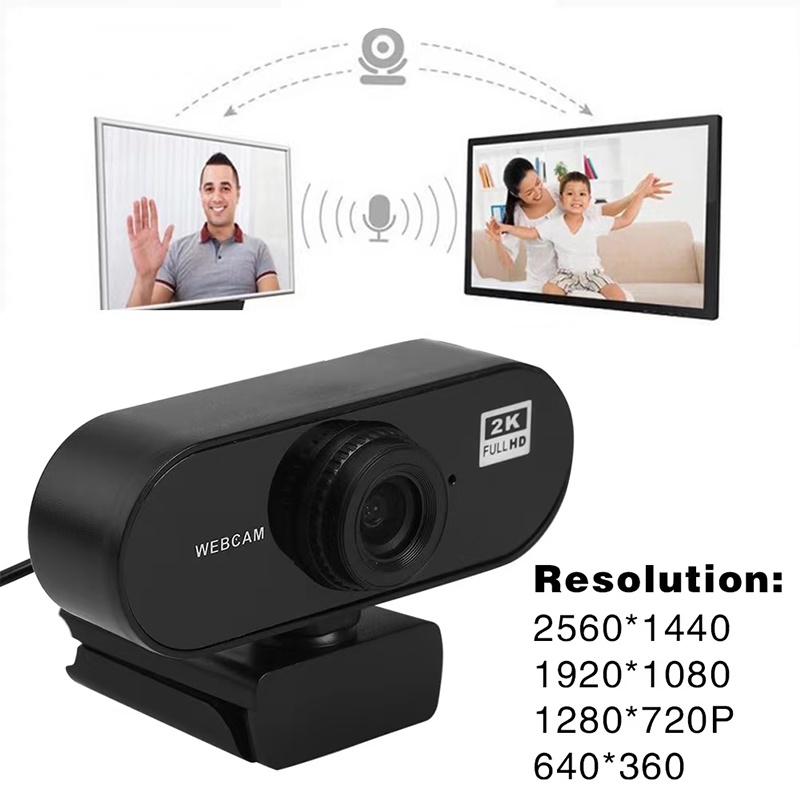 【COD】Full HD Webcam 1080P HD Autofocus Wide Angle With Microphone Web Cam - CM09