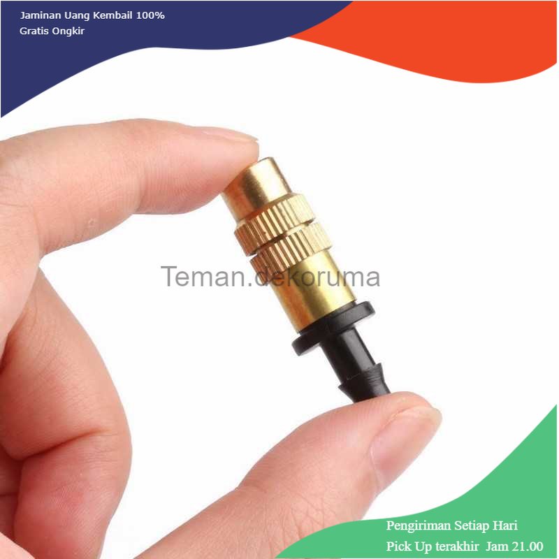 TD-PR2 VanKood Water Mist Sprinkler Irigasi Air Taman Nozzle 1 Hole 10PCS - HW81013