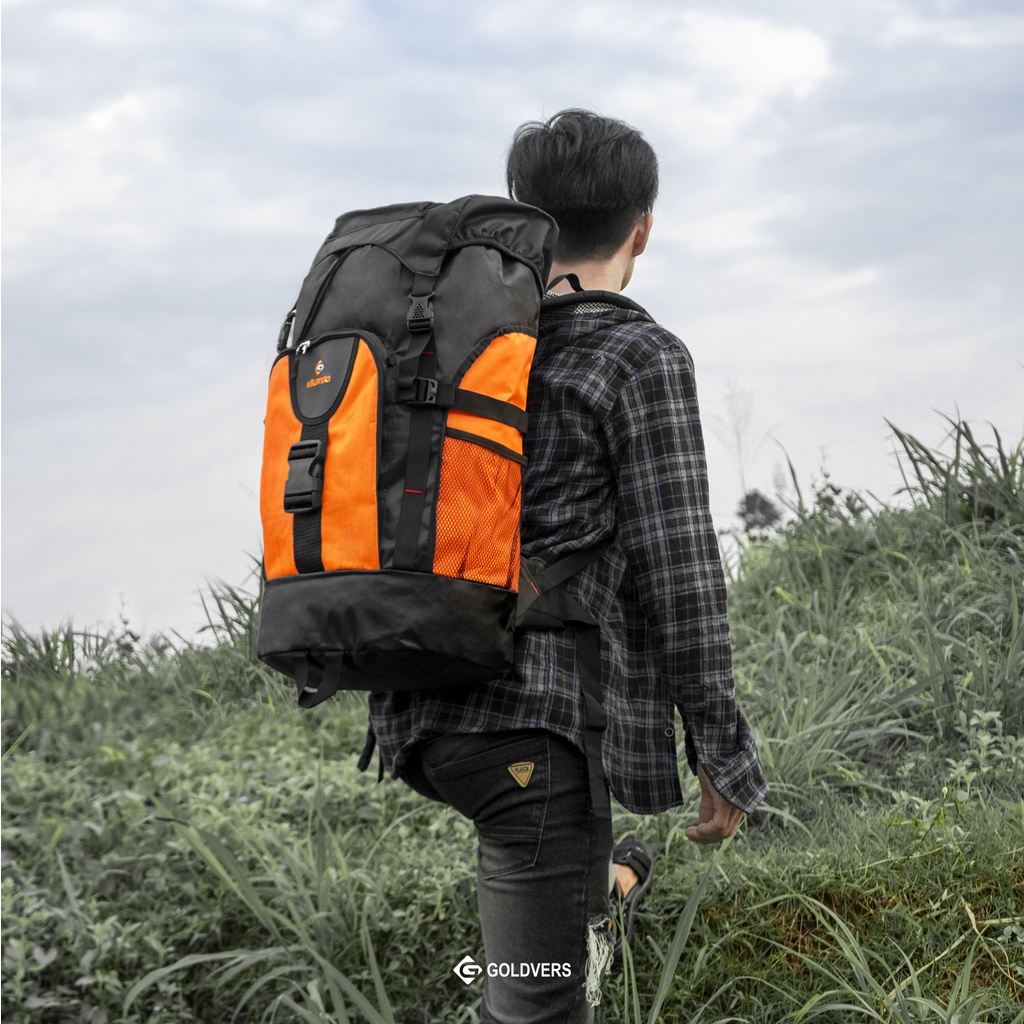 Tas Gunung Tas Ransel Pria Ransel Jumbo Tas Ukuran 60 Liter - KREATIVO