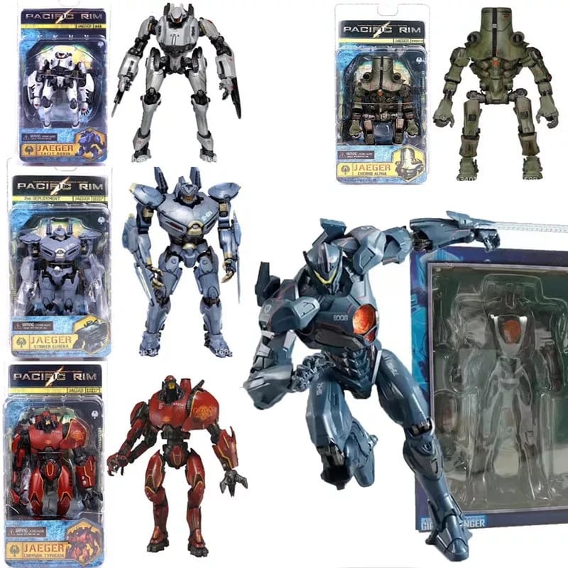 Jual figure robot pacific rim jaeger crimson typhoon gipsy danger