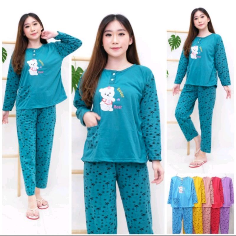 BABYDOLL LENGAN PANJANG / PIYAMA PANJANG / BAJU TIDUR