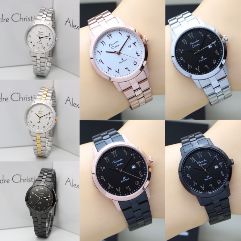 JAM TANGAN WANITA ALEXANDRE CHRISTIE AC 1024 LD ORIGINAL