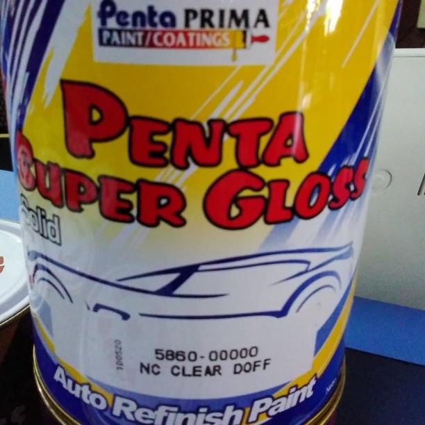 cat penta SUPER GLOSS METALIC// NC CLEAR DOFF