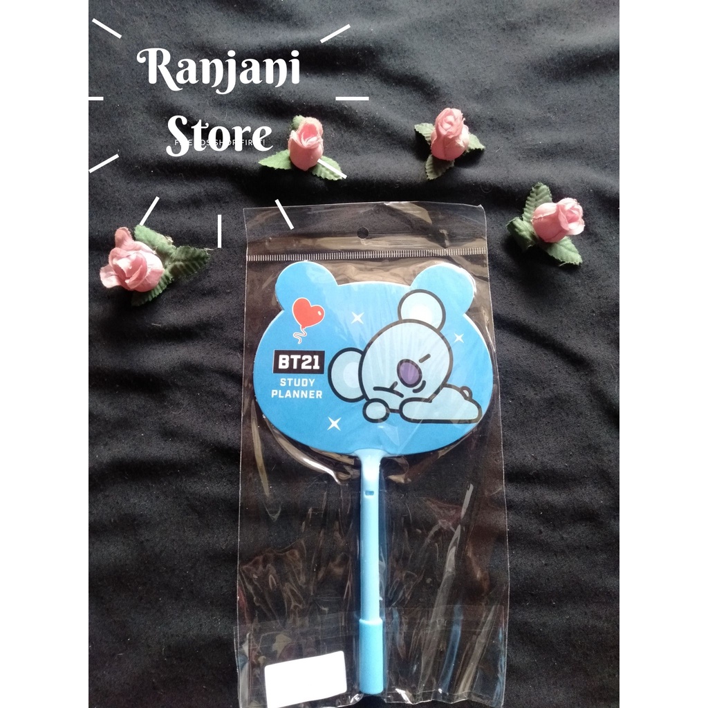 

Pulpen Kipas Mini BTS Biru