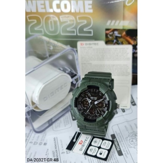 Jam Tangan Pria Digitec Watch DG2032 T / DG 2032 T / DG-2032 T Original