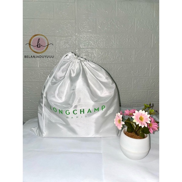 L@ngchamp SATIN Dustbag Pengganti Sarung Tas Pelindung Debu Dust Bag DB Branded