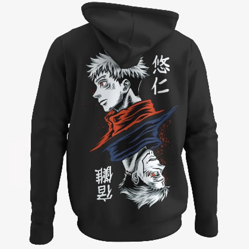 Hoodie Itadori Sukuna Momentum Anime Manga Jujutsu Kaisen Premium Unisex