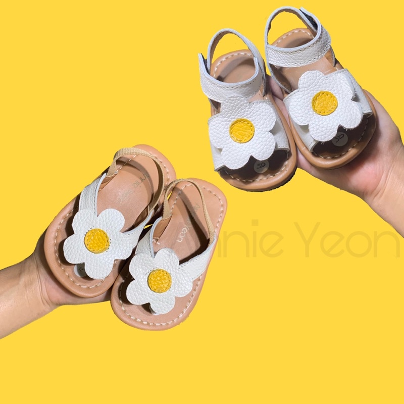 ANNIEYEON| SEPATU SANDAL ANAK KULIT SAPI ASLI GARUT