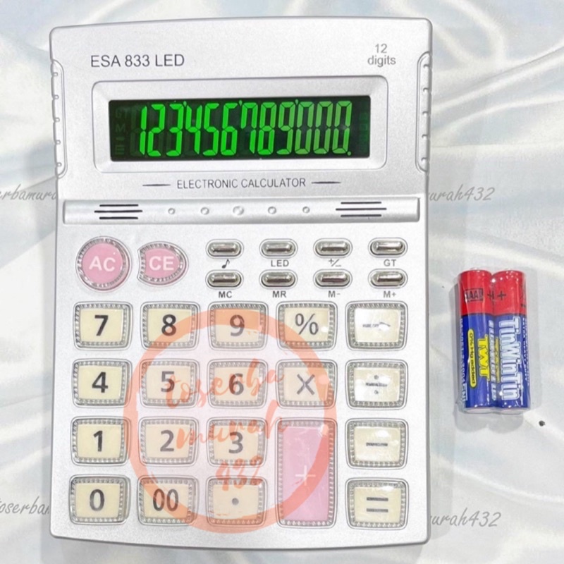 

KALKULATOR ESA 833 LED