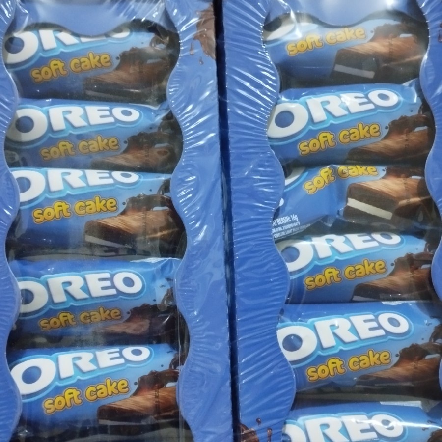 

oreo soft cake coklat 12 pcs 16gr