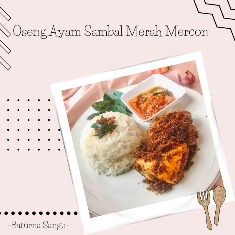 

Oseng Ayam Sambel Merah Mercon