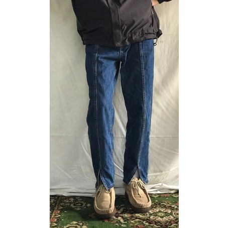 GU by uniqlo indigo denim pants