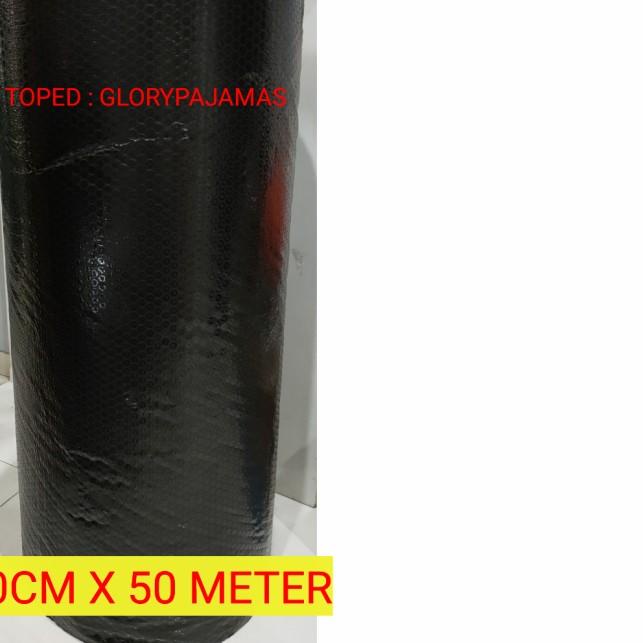 

Bubble wrap roll - HITAM/60CMX50M