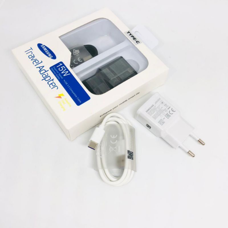 Charger SAMSUNG 15W TYPE-C 1USB Casan SAMSUNG TIPE C 15W 1USB Fast Charging