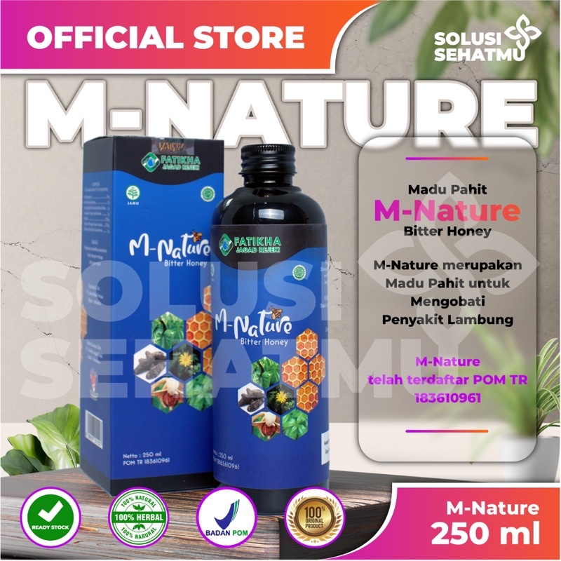

M NATURE MADU PAHIT BITTER HONEY OBAT ASAM LAMBUNG AMPUH