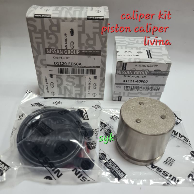 CALIPER KIT + PISTON CALIPER LIVINA