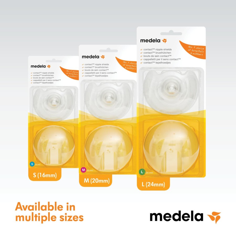 Medela Contact Nipple Shields S (2 pcs) w/ Storage Box