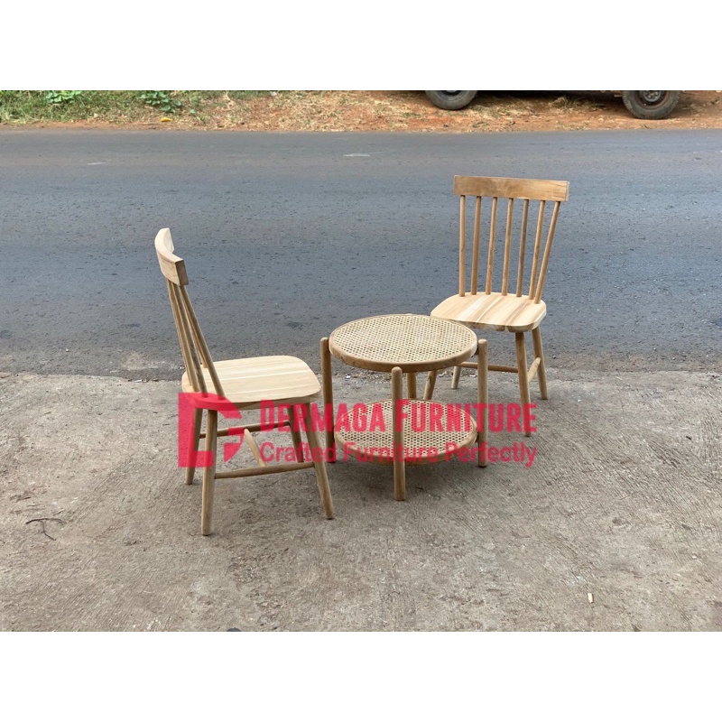 SET TERAS KURSI GARPU MEJA ZEA KAYU JATI SET KURSI GARPU MEJA ZEA DEKORASI CAFE DEKORASI PELAMINAN D