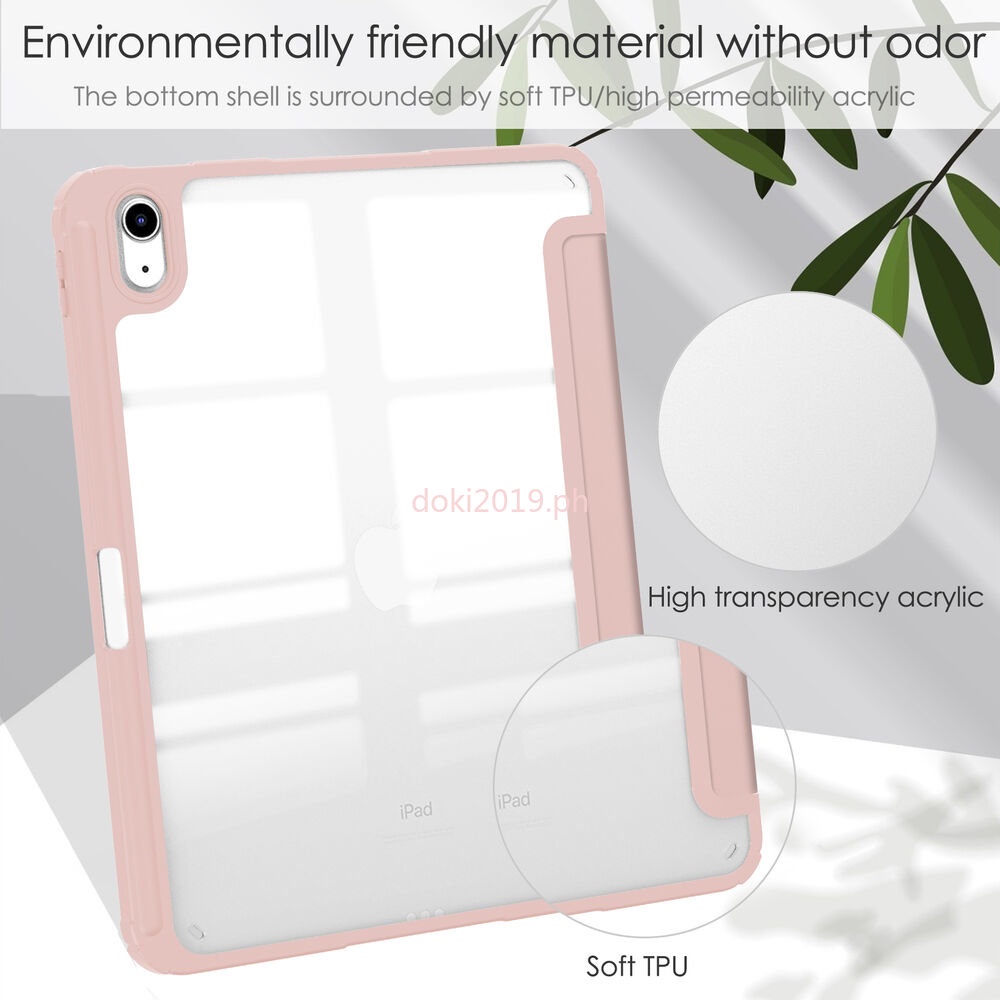 Case Kulit Hybrid Shockproof Cover iPad 10.9 &quot;10th 2022 9th 8 7 10.2 6th 5th Gen 9.7 Pro 11 Air 3 5