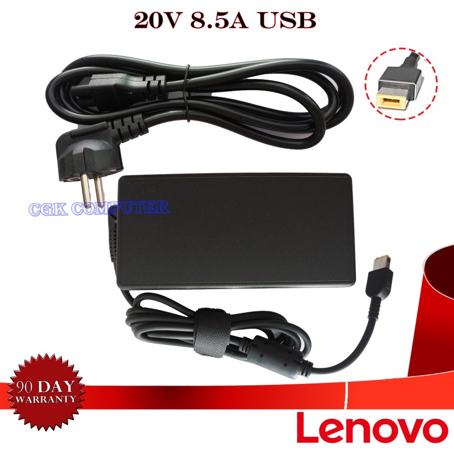 Adaptor Charger Lenovo P70 P71 W540 T451 ADL170NLC3A 20V 8.5A Original LENOVO 20V_8.5A