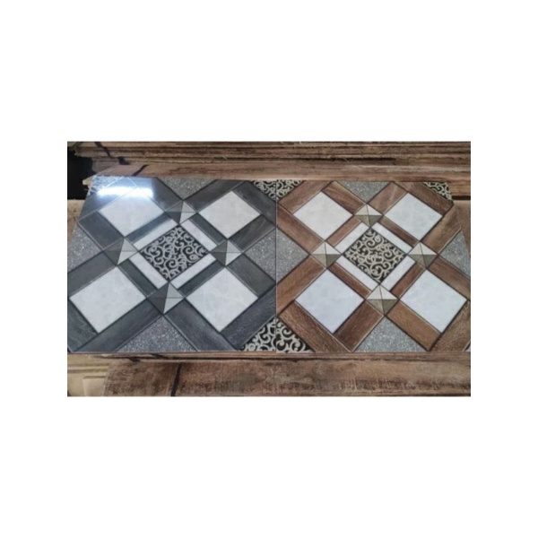 Keramik 50x50 Lantai Glossy Motif Dekoratif Jupiter Phoenix