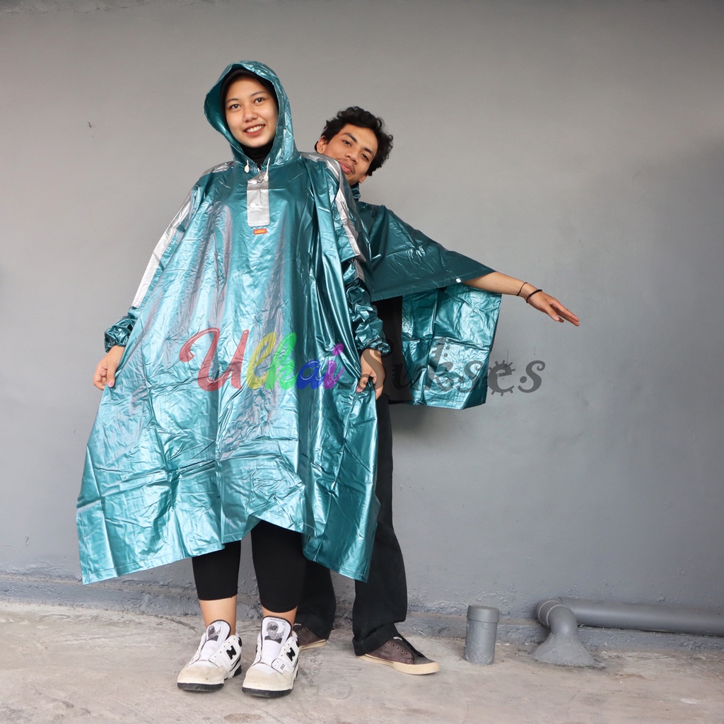 Elmondo Raincoat Jas Hujan Ponco Dewasa Pria Wanita Murah - Motor Elmondo Funtastic 2 in 1 Batman