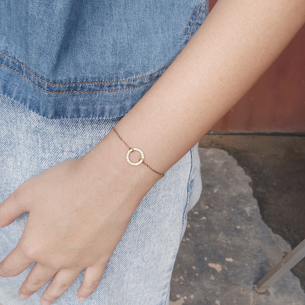 OLIVER BRACELET (STAINLESS STEEL + 18K GOLD PLATED) - ANTI KARAT