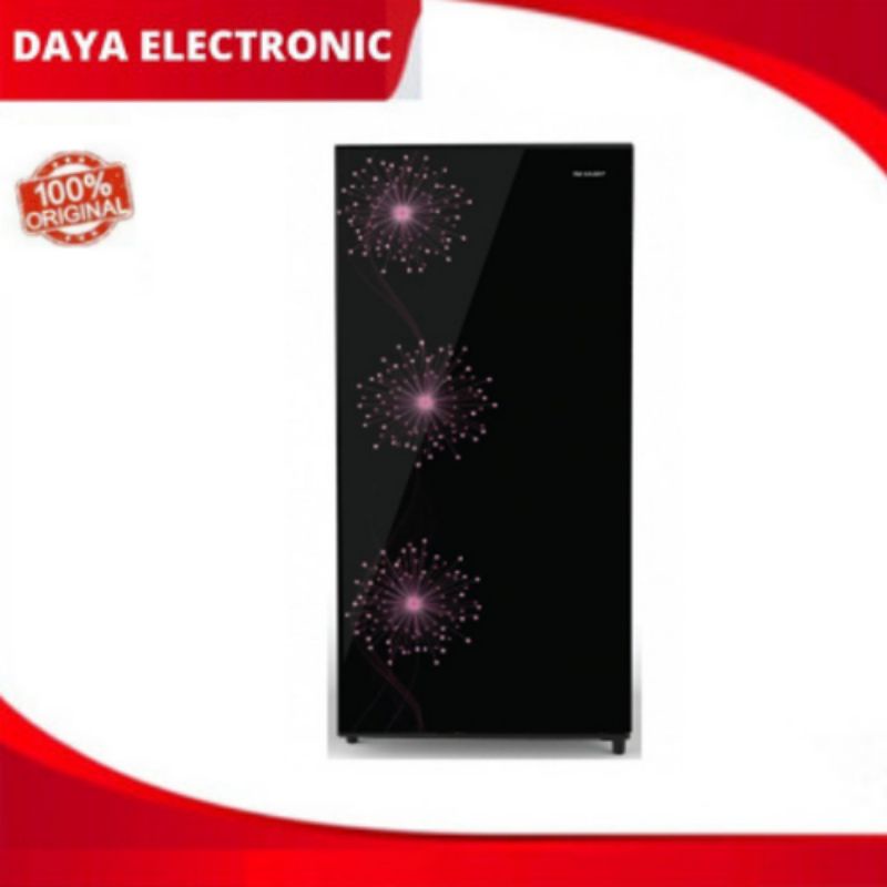 KULKAS 1 SATU PINTU SHARP SJ X167MG lemari es