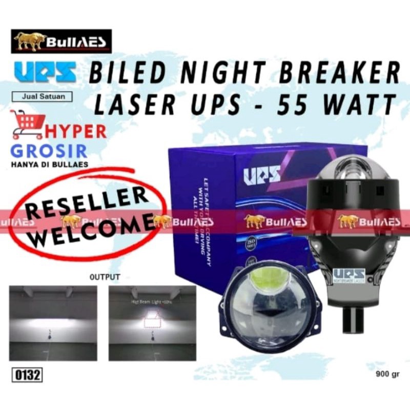 PROJECTOR BILLED NIGHT BREAKER LASER 3 INCH MERK UPS BILLED LASER