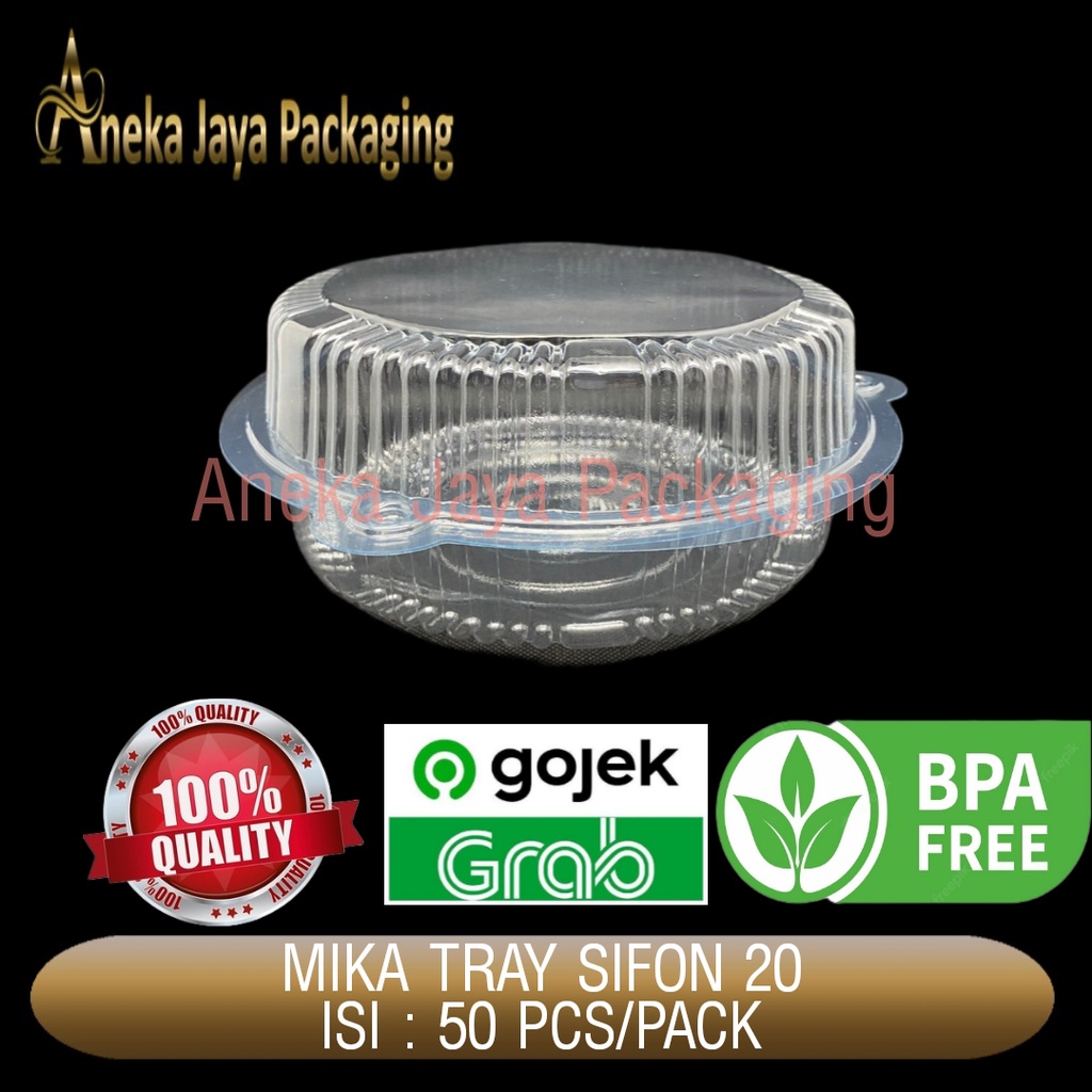 MIKA SIFON 20 CM TEBAL - MIKA PLASTIK BOLU BULAT CHIFFON MMP MEDAN